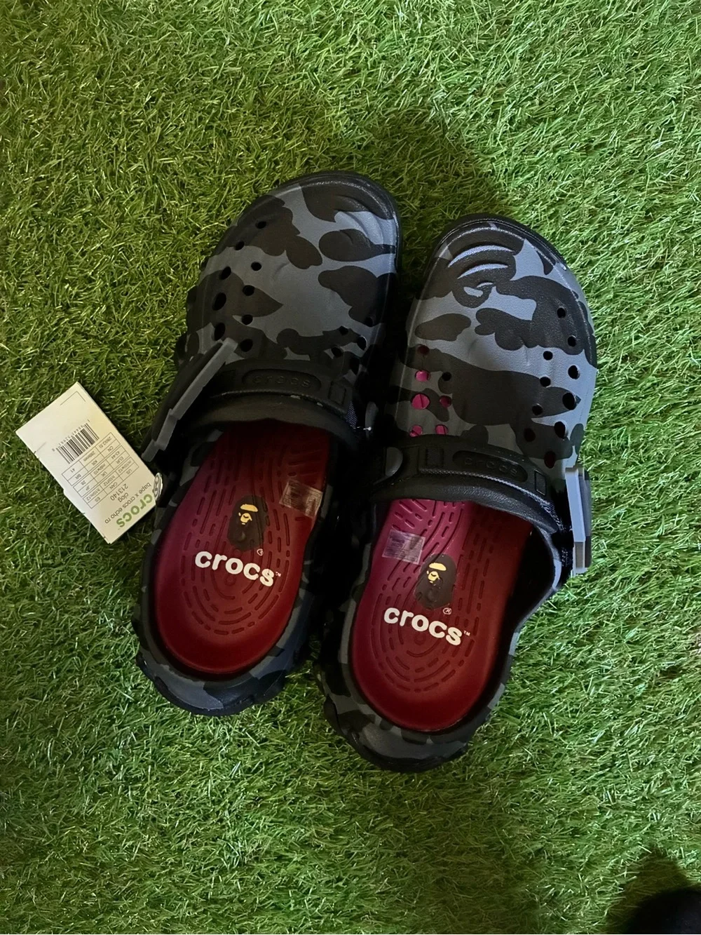 Men Black Slip-On Clog